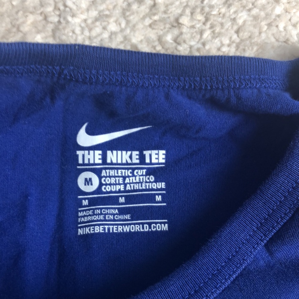 NEW Nike Tank Top Tee - Blue - Picture 3 of 3
